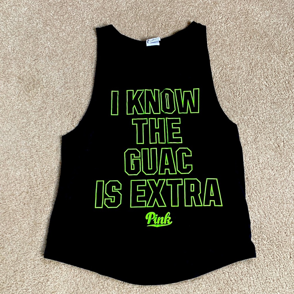 PINK Guac Is Extra Muscle Tank